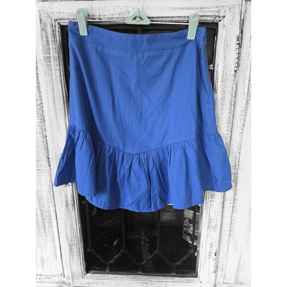 Anthropologie Maeve Flounce Mini Skirt - New - Size 4 - Picture 6 of 6